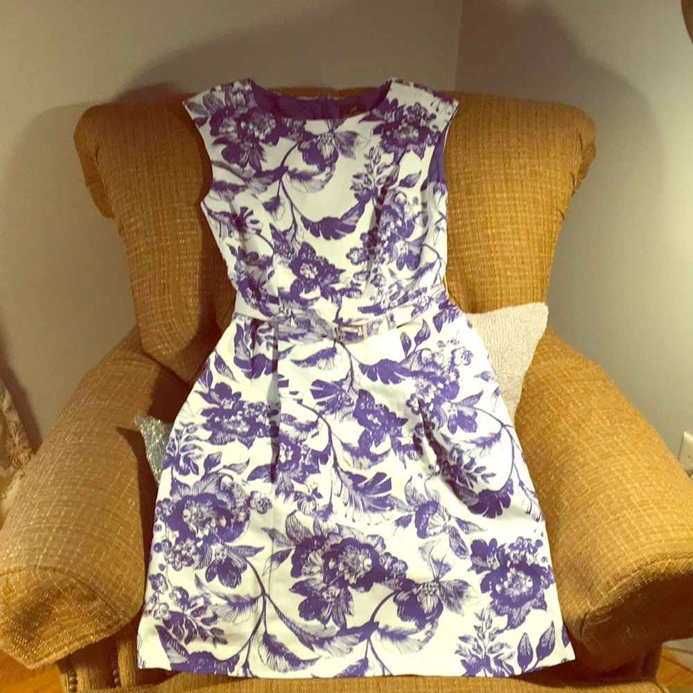 NWOT, petite belted dress